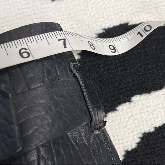 Lucky Brand Candice Tall Leather Black Boots Size 7 - Picture 14 of 16